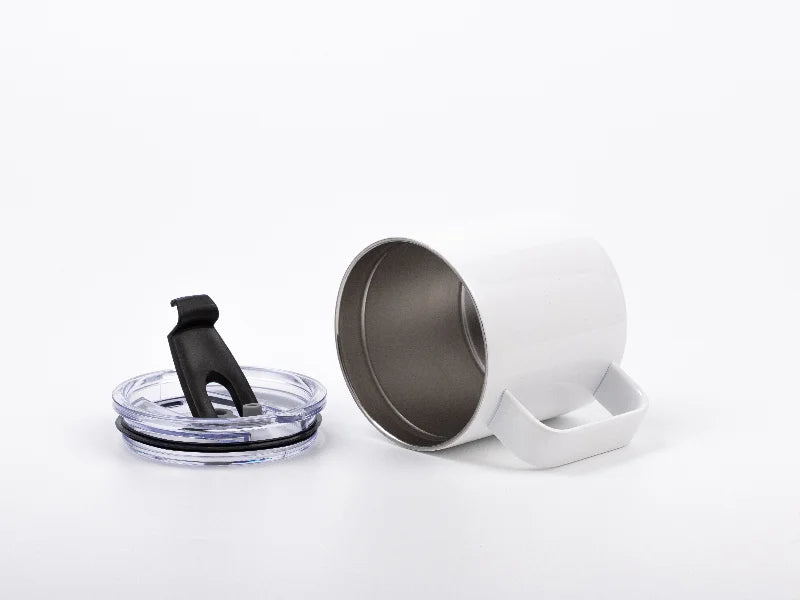 14oz/420ml Sublimation Blanks Stainless Steel Coffee Cup (White)