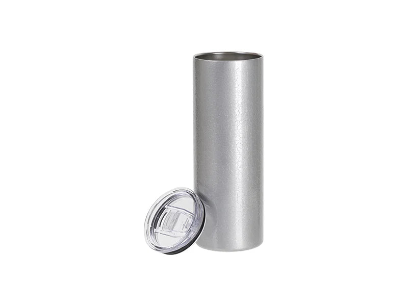 Sublimation Blanks 20oz/600ml 3D Crackle Finish Stainless Steel Skinny Tumbler