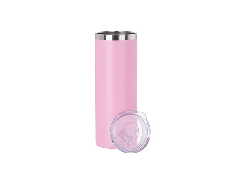 20oz/600ml Powder Coated Stainless Steel Mug(Pink)
