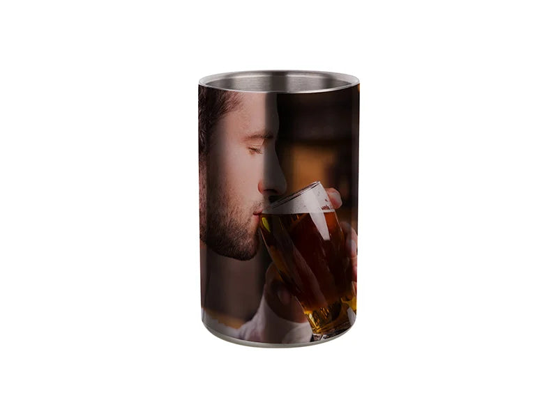 57oz/1700ml Sublimation Wine Cooler (Silver)