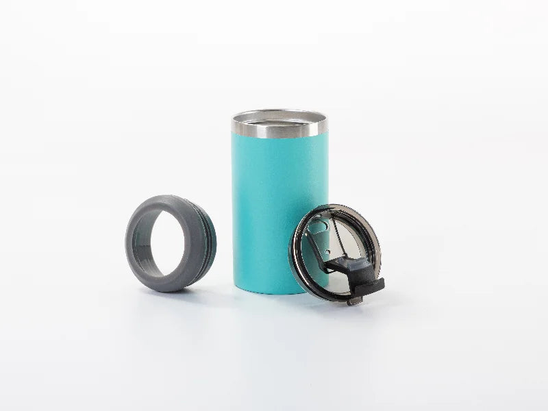 Engraving Blanks 12oz/350ml Powder Coated 4 in 1 SS Can Cooler for Laser Engraving & UV Printing