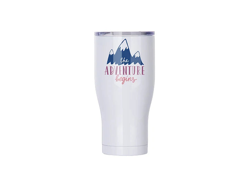 Sublimation 32OZ/950ml Stainless Steel Tumbler (White)