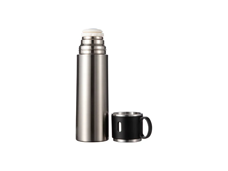 17OZ/500ml Sublimation Stainless Steel Bottle (Silver)