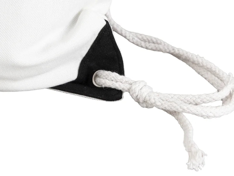 Sublimation Drawstring Backpack White