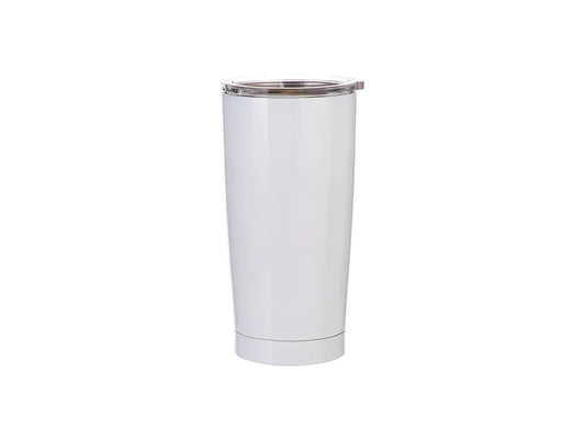 Sublimation 20oz Stainless Steel Tumbler (White)