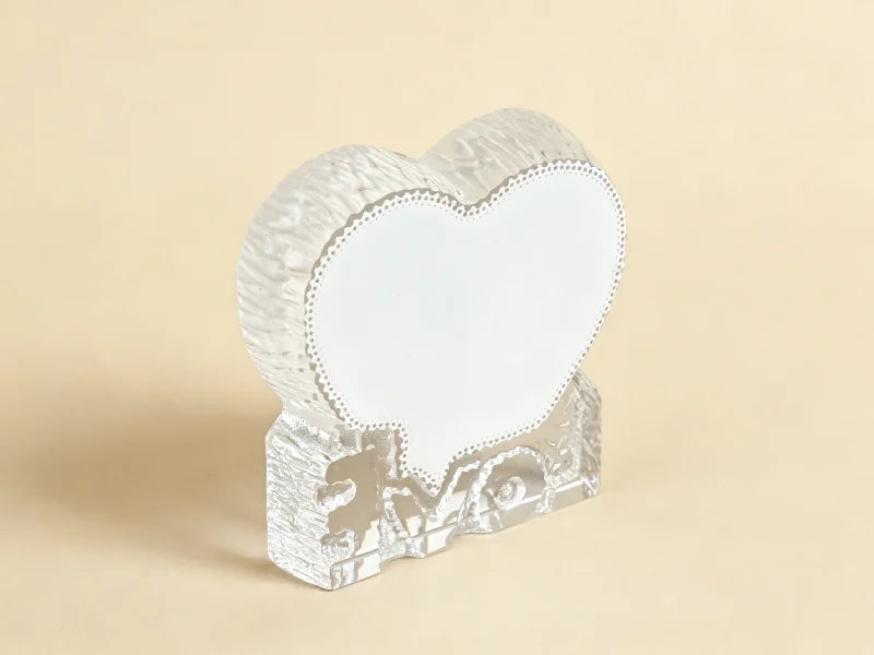 Sublimation Crystal for Valentine'S Day (Heart Shape,10*10*2cm)