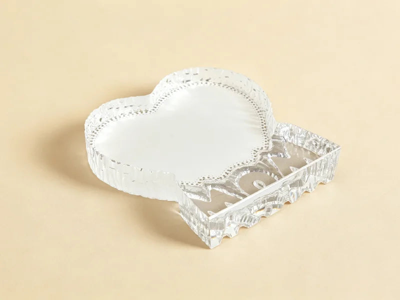 Sublimation Crystal for Mother's Day (Heart Shape,10*10*2cm)