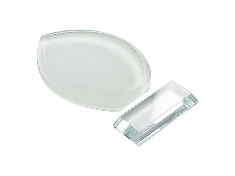 Sublimation Blanks Crystal(Leaf Shape,10*13*1.5cm)