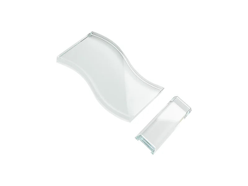 Sublimation Blanks Crystal(S-Shape, 10.8**17.8*1.9cm)