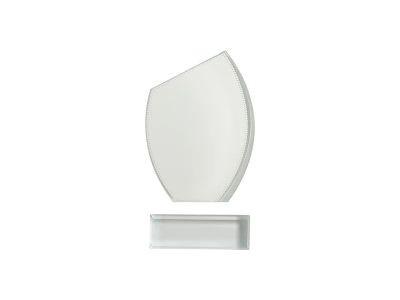 Sublimation Blanks Crystal(Single Bevel,12.5*24*1.5cm)