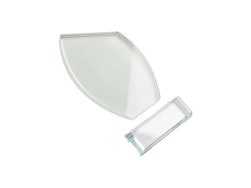 Sublimation Blanks Crystal(Single Bevel,12.5*24*1.5cm)