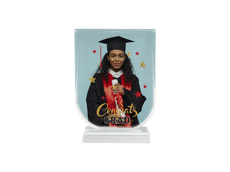 Sublimation Blanks Crystal(Cup Medal,14*18*1.5cm)