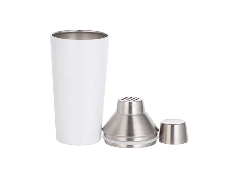 22oz/650ml Sublimation Stainless Steel Cocktail Shaker (White)