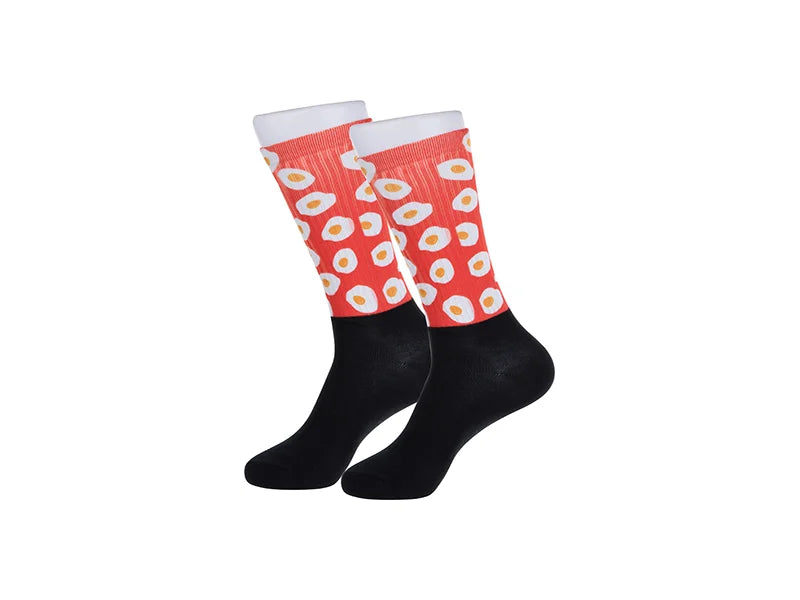 Sublimation Athletic Socks (Black Sole)