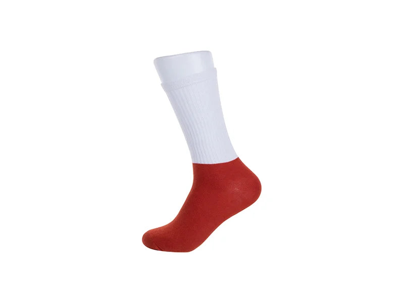 Sublimation Athletic Socks (Maroon Sole)