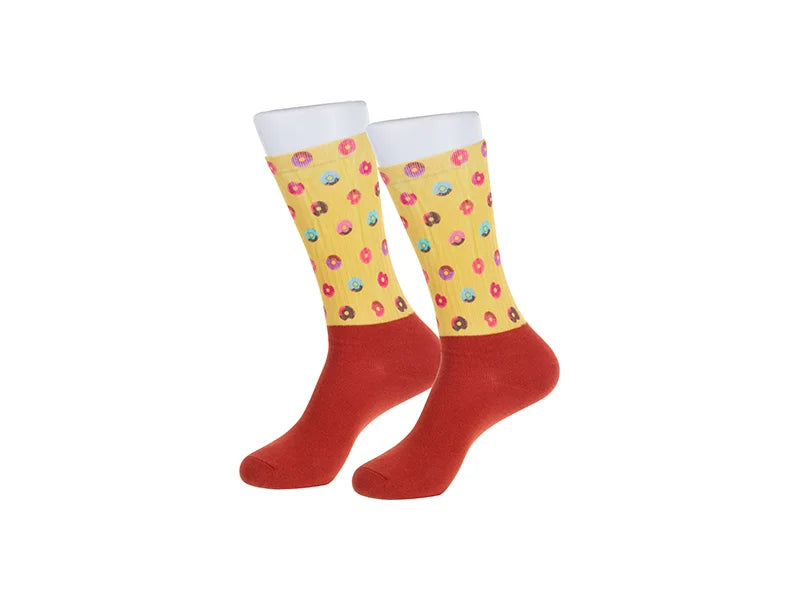 Sublimation Athletic Socks (Maroon Sole)