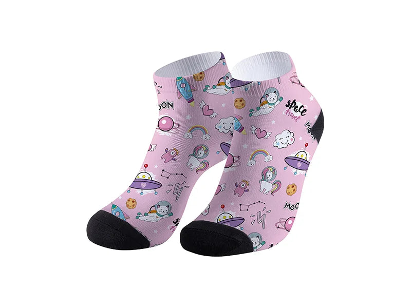 22cm Women Sublimation Blank Socks