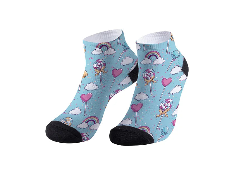 25cm Men Sublimation Blank Socks