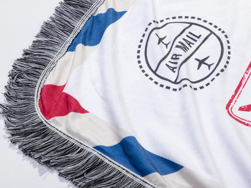 Sublimation Blanks Plush Throw Blanket (Envelope Pattern, 100*150cm/40inchx60inch)