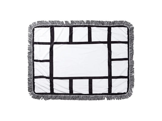 Sublimation Blanks 15 Panel Plush Throw Blanket (76*101cm/30inchx 40inch)