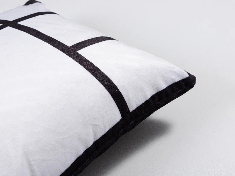 Sublimation 6 Panel Plush Pillow Cover (40*40cm/15.75inchx15.75inch)