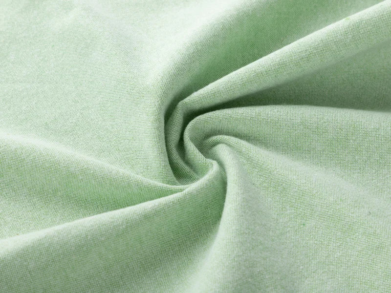 Two-Tone Sublimation Blanks Pillow Cover (40*40cm/15.7inch x 15.7inch, Light Green)