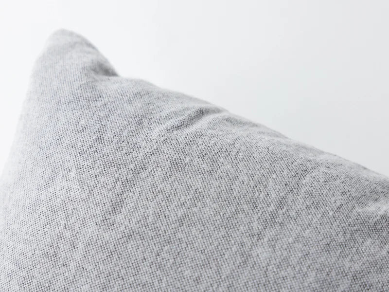 Two-Tone Sublimation Blanks Pillow Cover (Light Gray,40*40cm/15.7inch x 15.7inch)