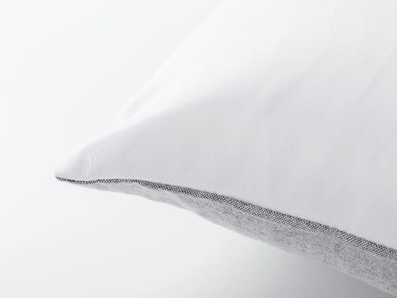 Two-Tone Sublimation Blanks Pillow Cover (Light Gray,40*40cm/15.7inch x 15.7inch)