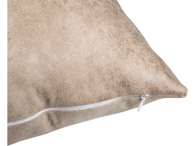 Sublimation Leathaire Pillow Cover (40*40cm, Brown)