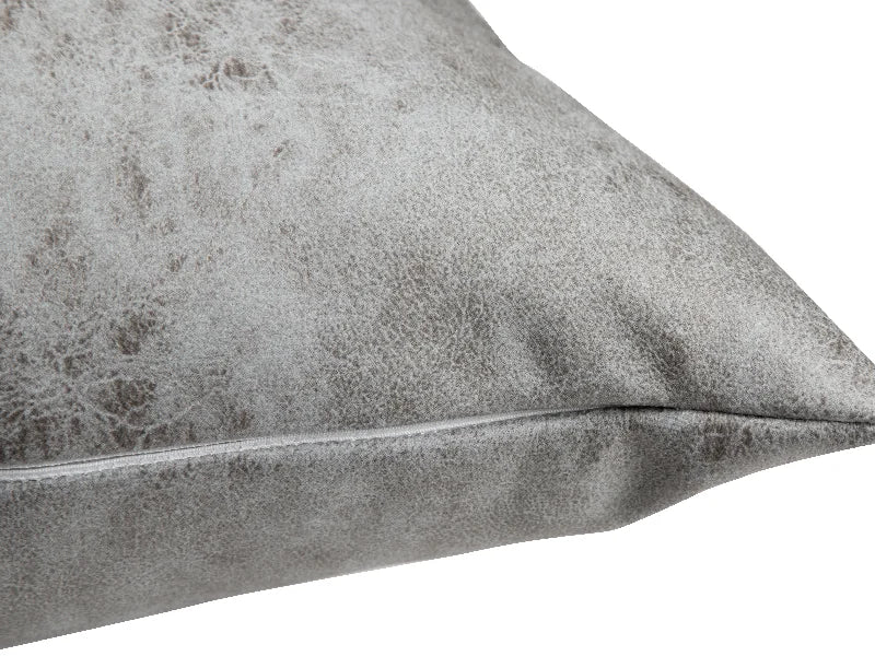 Sublimation Leathaire Pillow Cover (40*40cm, Dark Grey)