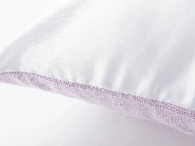 Two-Tone Sublimation Blanks Pillow Cover (Light Purple, 40*40cm/15.7inch x 15.7inch)