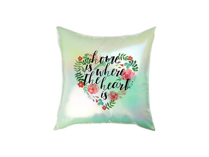 Sublimation Gradient Pillow Cover( Light Green, 40*40cm)