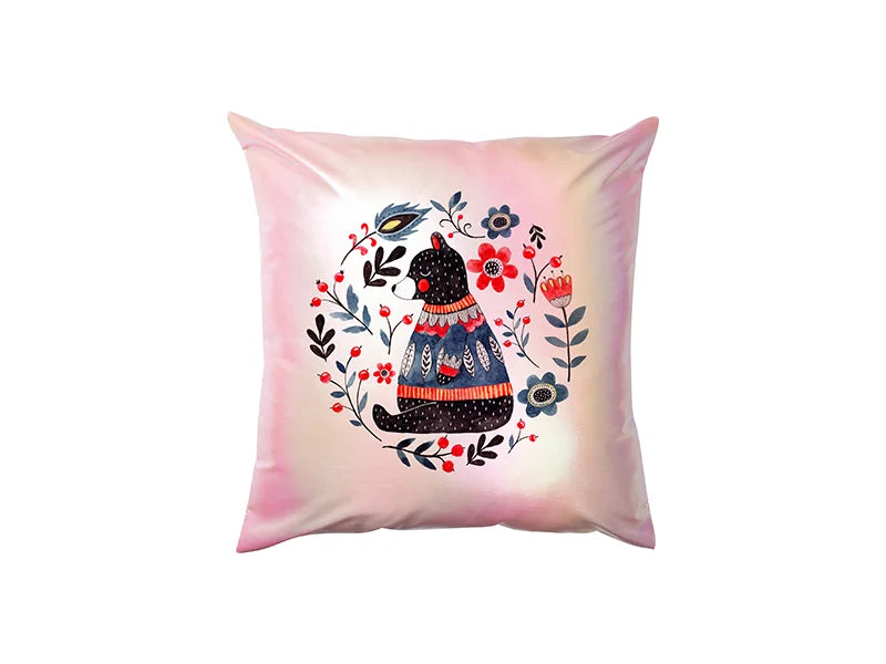 Sublimation Gradient Pillow Cover (Pink, 40*40cm)