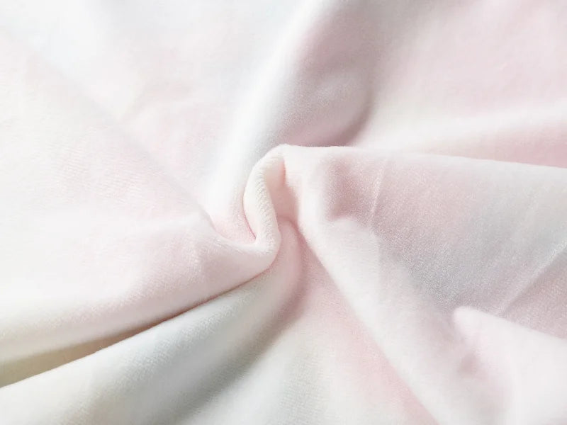 Two Tone Sublimation Blanks Pillow Cover(Tie Dyed PV Short Fleece with Microfiber,40*40cm)