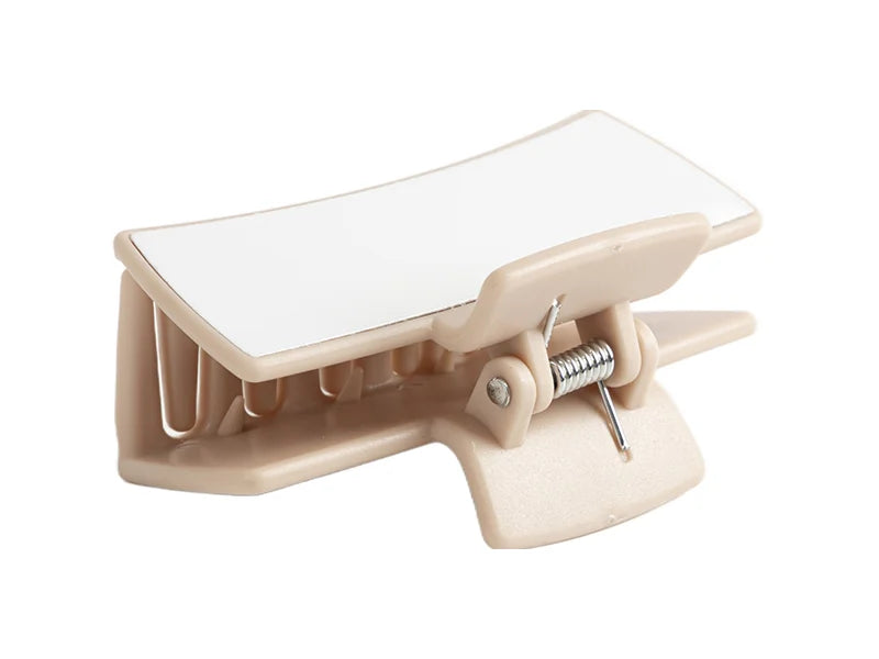 Sublimation Kids Hair Claw Clip w/Insert (Beige,7.9*3.4*4.4cm)