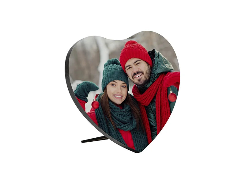 9mm Sublimation Heart MDF Signs 6inch x 6inch / 152*152 mm