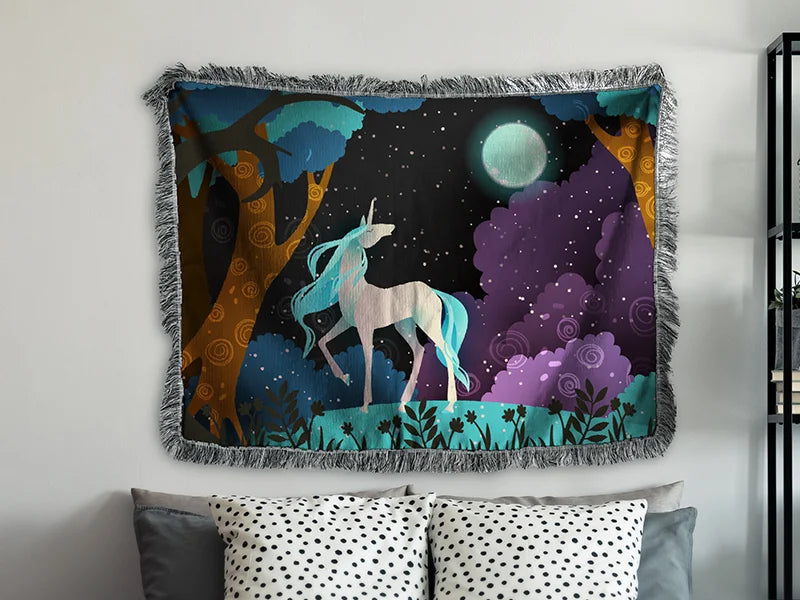 Sublimation Blanks Tassel Tapestry (150*200cm/59.05inchx78.74inch)