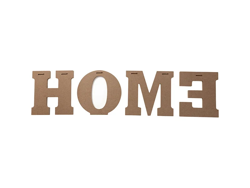 Sublimation Blanks HOME MDF Sign Decor