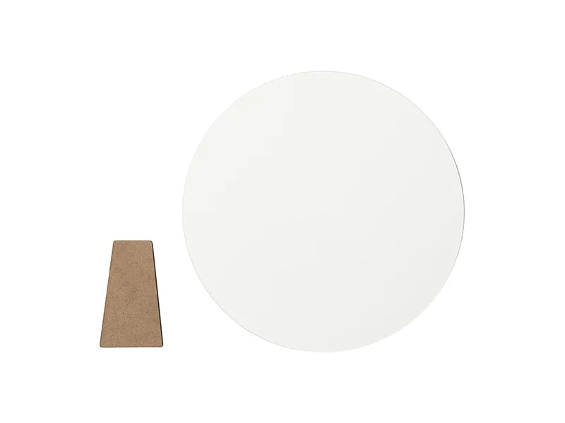 Sublimation Blanks Round Photo Frame(φ20.3*1.5cm)