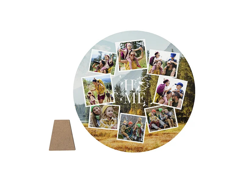 Sublimation Blanks Round Photo Frame(φ30.5*1.5cm)
