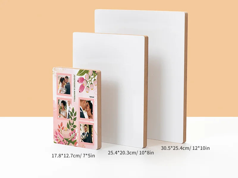 Sublimation Blanks Rectangular Photo Frame(25.4*30.5*1.5cm)