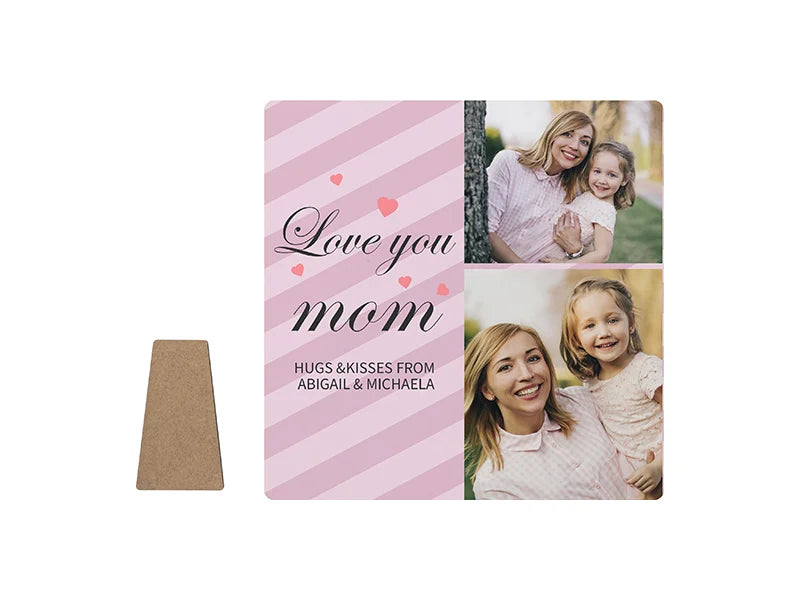 Sublimation Blanks Square Photo Frame(20.3*20.3*1.5cm)