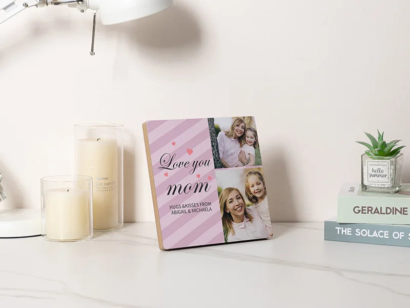 Sublimation Blanks Square Photo Frame(20.3*20.3*1.5cm)