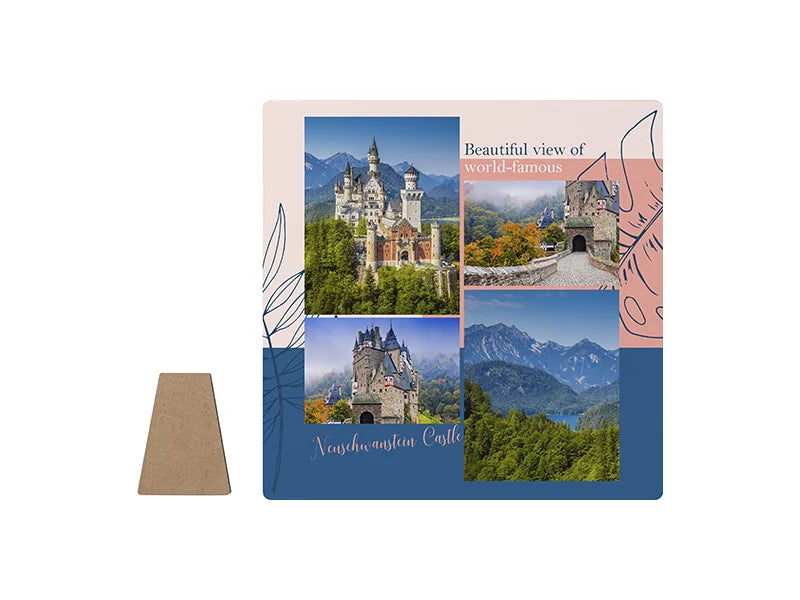 Sublimation Blanks Square Photo Frame(25.4*25.4*1.5cm)