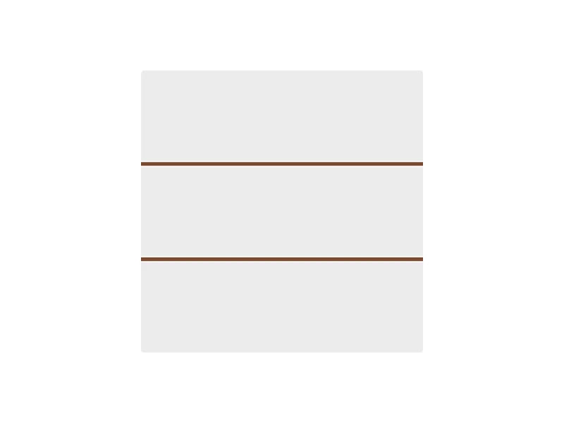 Sublimation Blanks Square MDF Sign w/ Stripes (15*15*1.5cm)