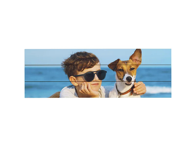 Sublimation Rectangular MDF Sign w/ Stripes (45*15*1.5cm)