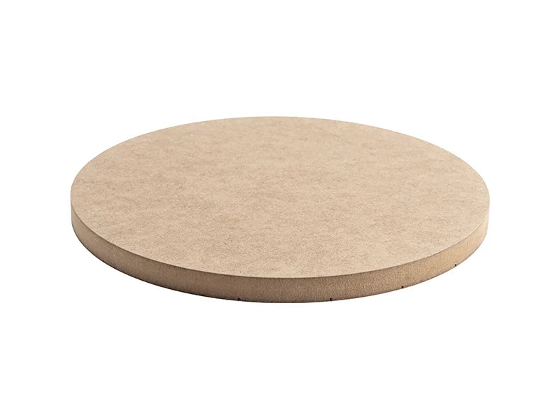 Sublimation Round MDF Sign w/ Stripes (φ25.4*1.5cm)