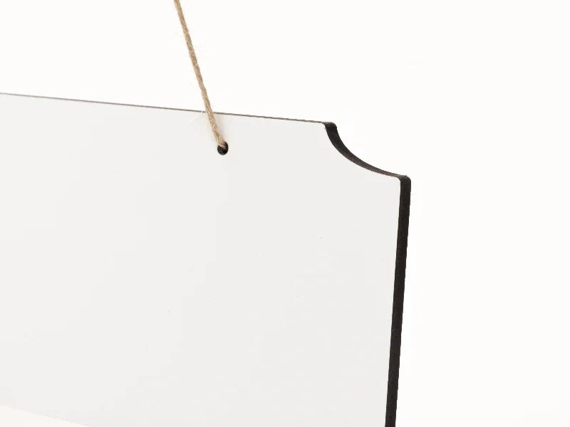 Sublimation Blanks Lace MDF Sign (12*30cm)