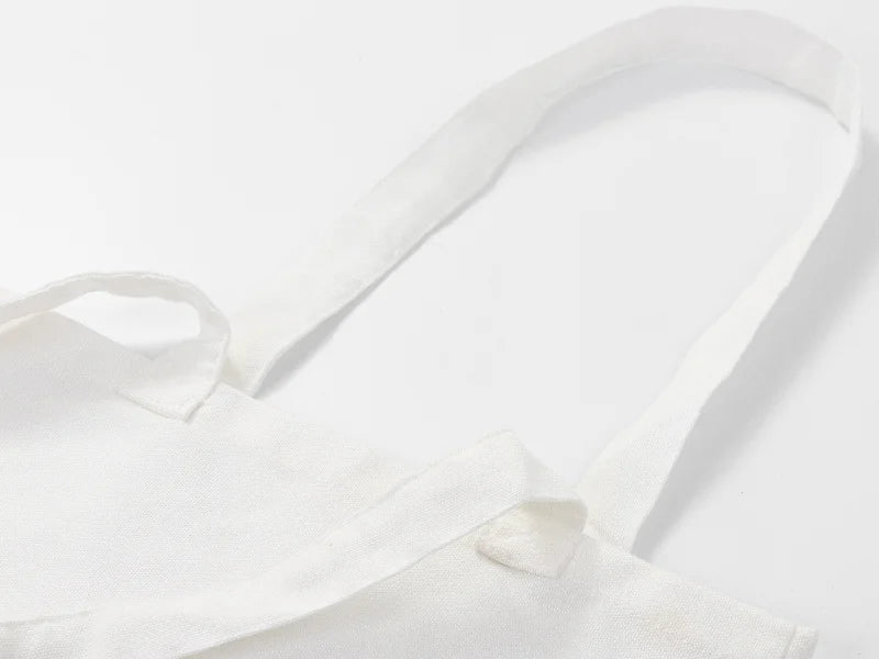 Sublimation Blanks Canvas Stitching Cork Eco-Friendly Shopping Bag