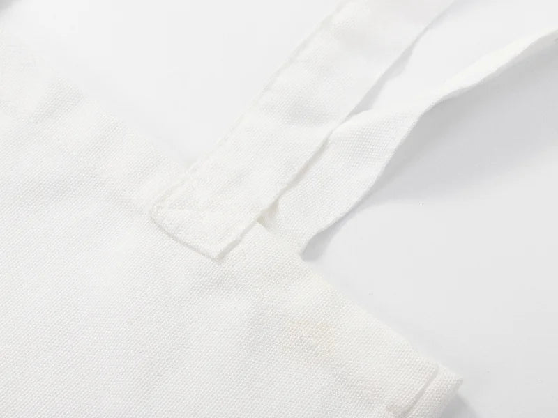 Sublimation Blanks Canvas Stitching Cork Eco-Friendly Shopping Bag